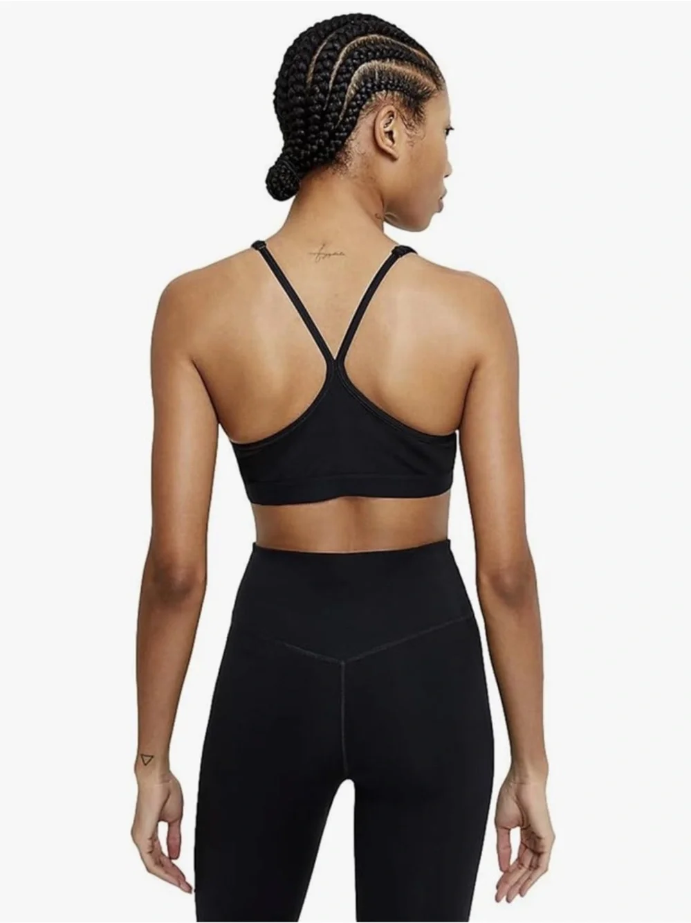 NIKE Dri-Fit Indy Light Black Sports Bra $40 XXL EUC KL